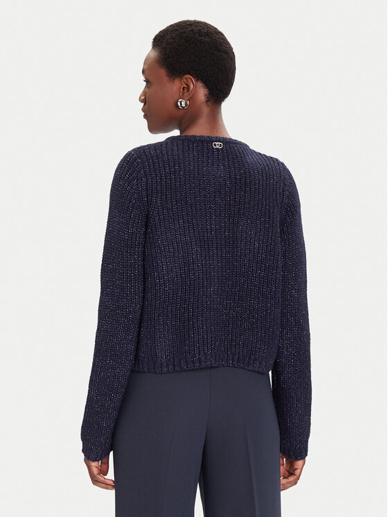 Liu Jo Liu Jo Cardigan MF5235 MA88A Blu scuro Regular Fit