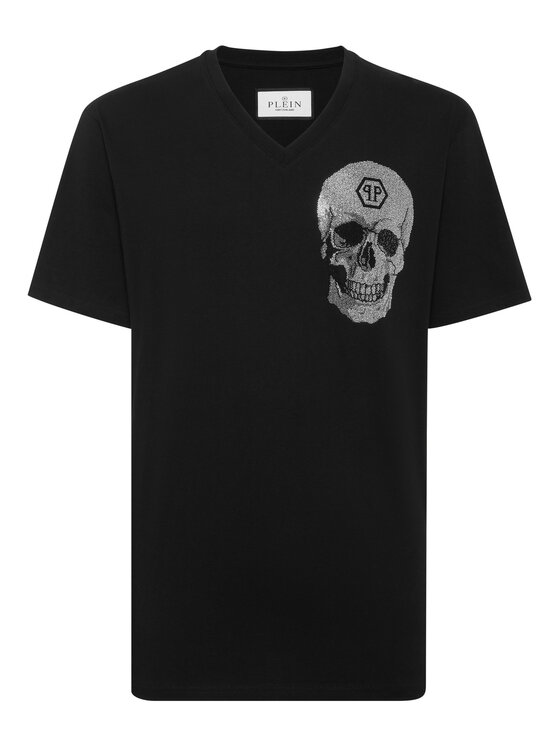 PHILIPP PLEIN PHILIPP PLEIN T-Shirt 27155 Czarny Regular Fit