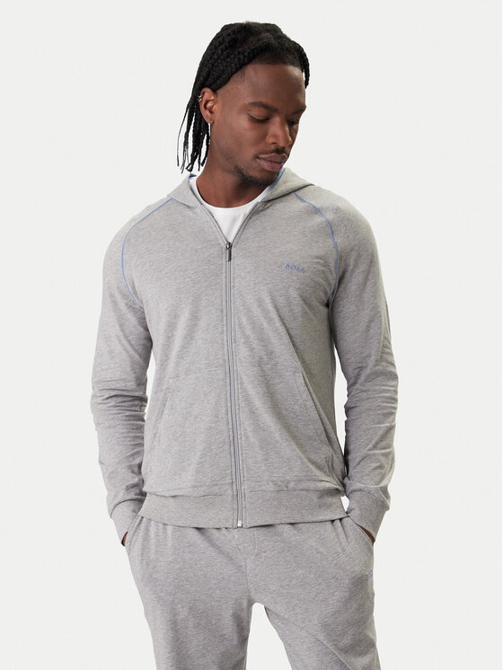 BOSS BOSS Pulóver Mix&Match 50515313 Szürke Regular Fit