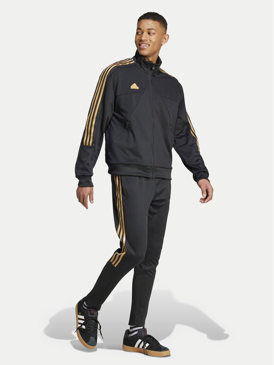 adidas adidas Sweatshirt House of Tiro Nations IW8866 Schwarz Loose Fit