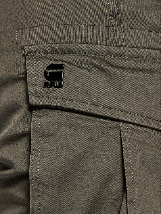 G-Star Raw G-Star Raw Spodnie materiałowe Rovic D02190 5126 1260 Szary Regular Fit