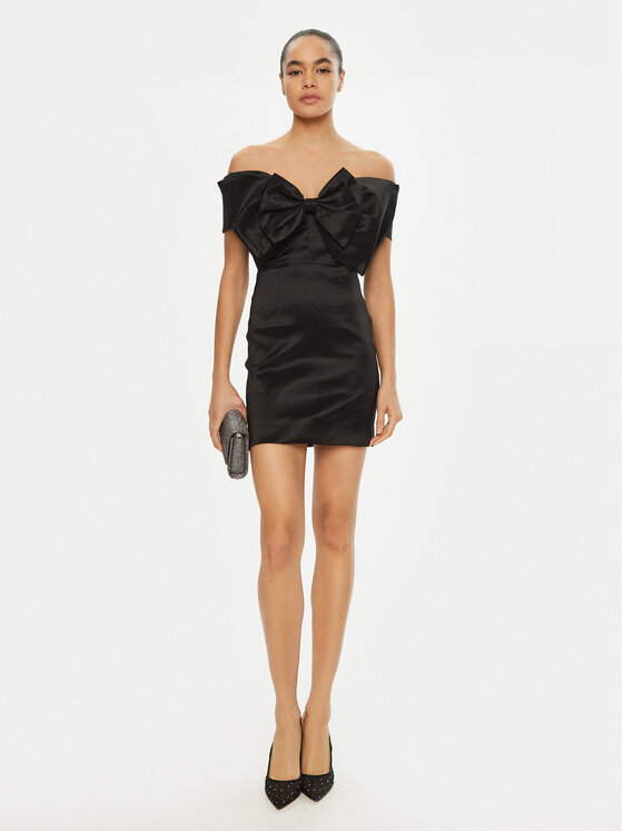 BARDOT BARDOT Coctailkleid 54327DB2 Schwarz Slim Fit