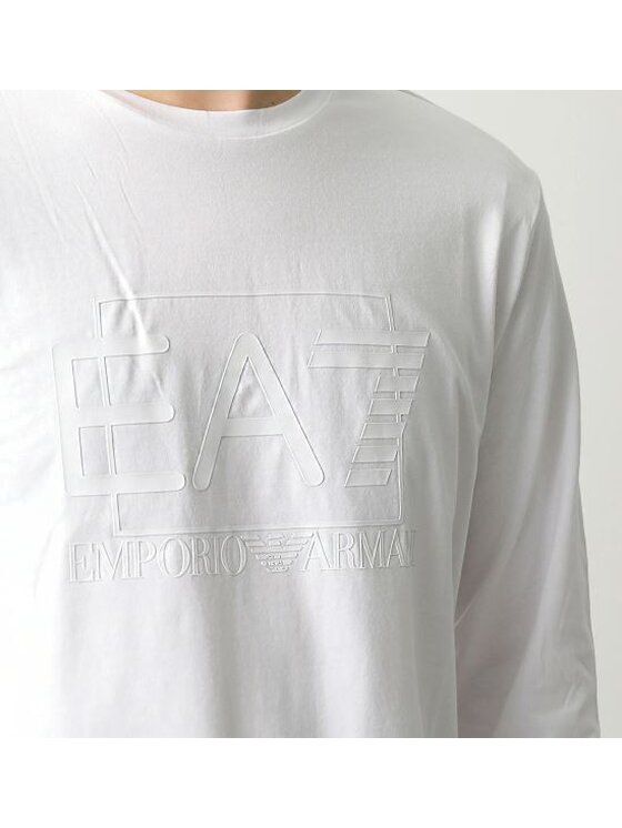 EA7 Emporio Armani EA7 Emporio Armani T-Shirt 3RPT64 PJ03Z 1100 Bílá Regular Fit