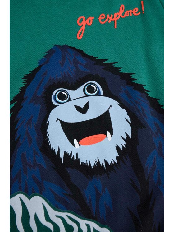 Coccodrillo Coccodrillo T-Shirt ZC5143101YBK-011 Zelená Regular Fit