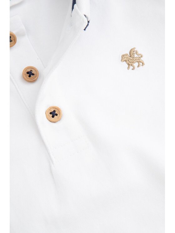 Coccodrillo Coccodrillo Polokošile WC5143601EBB-001 Bílá Regular Fit