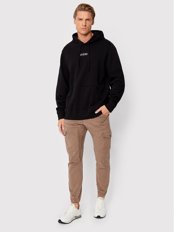 Guess Guess Μπλούζα M2BQ50 K9YH1 Μαύρο Regular Fit