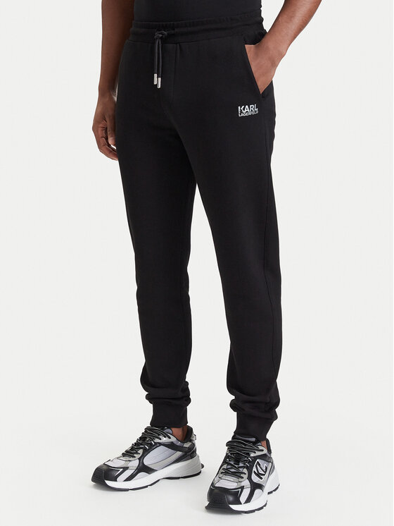 KARL LAGERFELD KARL LAGERFELD Dressipüksid 705782 564917 Must Regular Fit