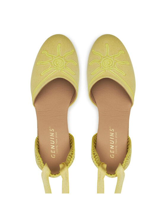 Genuins Genuins Espadrillid Vela Sunset G106495 Kollane