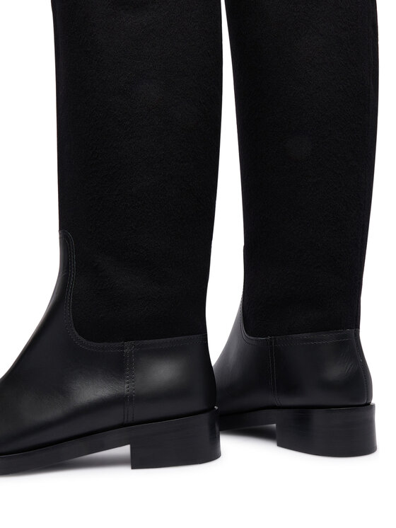 Max Mara Max Mara Чоботи Cavalierewk 2524796112600 Чорний