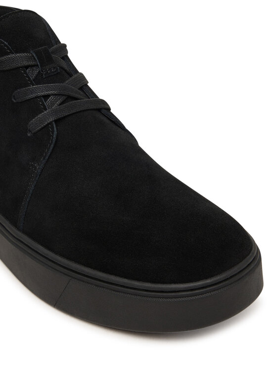 Calvin Klein Calvin Klein Trzewiki Hybrid Clean Mid Lace Up Su HM0HM02254 Czarny