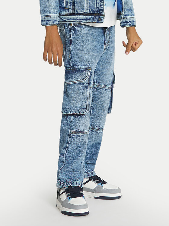 Original Marines Original Marines Дънки DEA2519B Син Regular Fit
