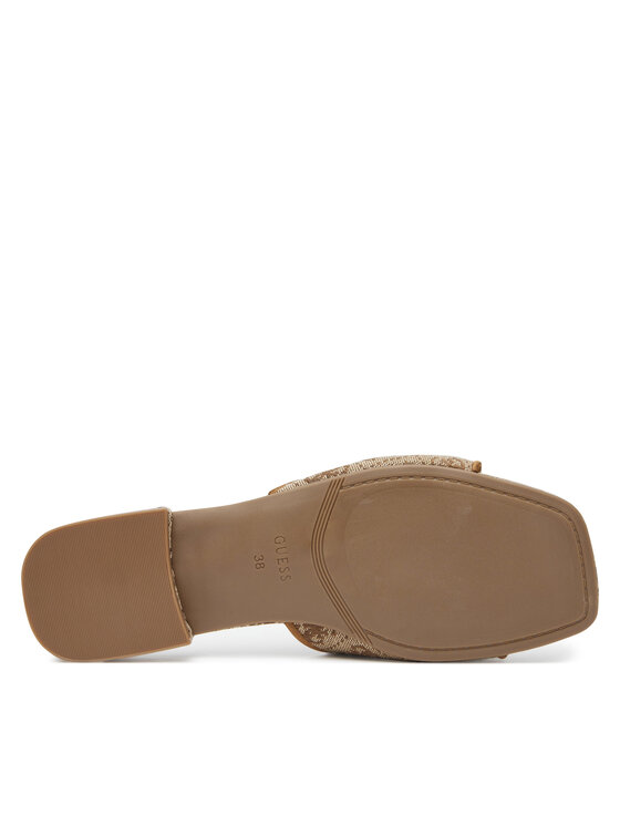 Guess Guess Šlepetės FLJTSE FAL19 Ruda