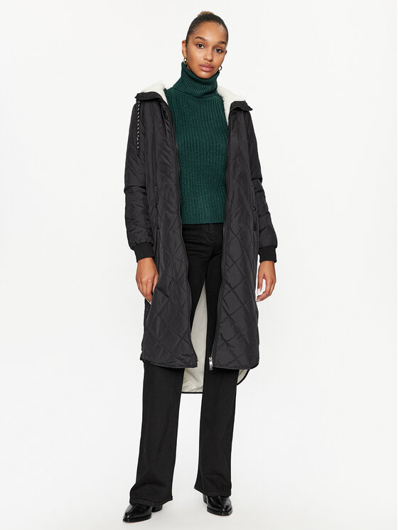 ONLY ONLY Зимно яке 15295389 Черен Regular Fit