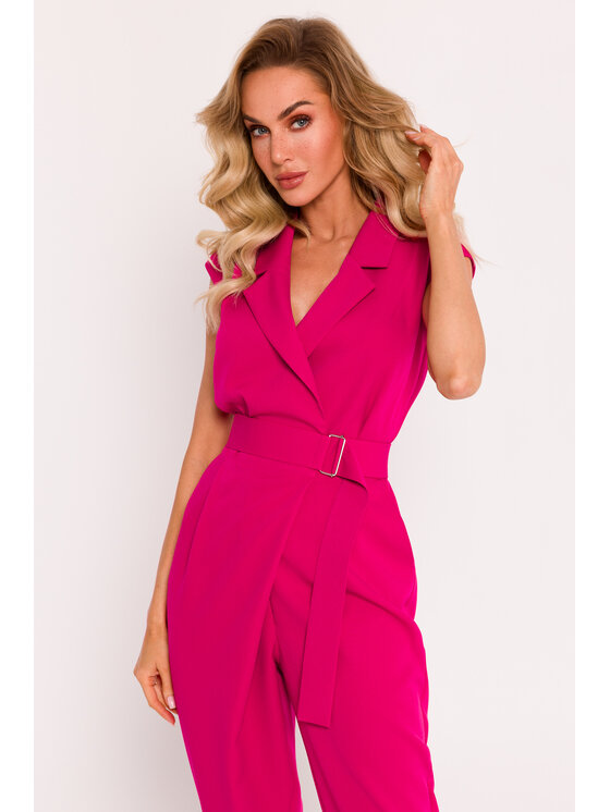 Made of Emotion Made of Emotion Jumpsuit M780 Rosa Generous Fit