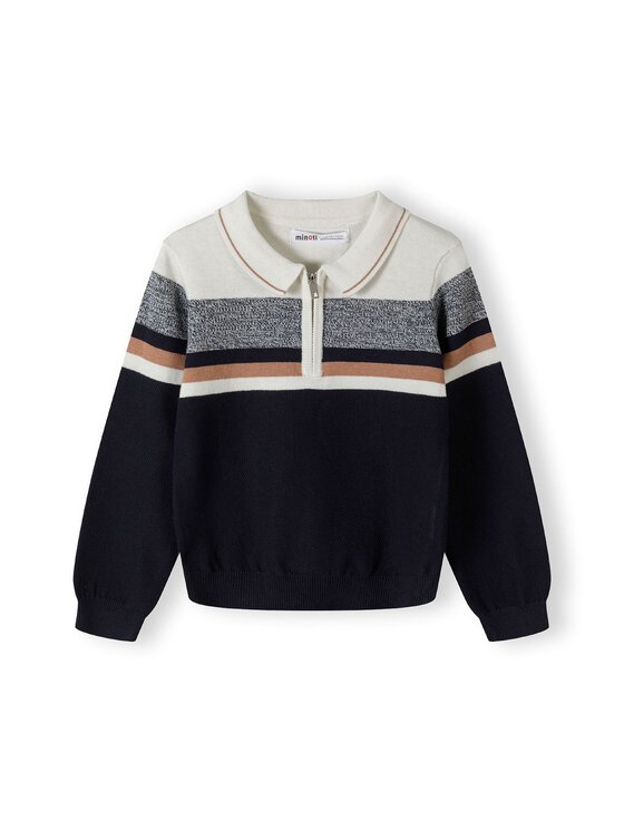 minoti minoti Sweter 27KNIT69 Écru Regular Fit