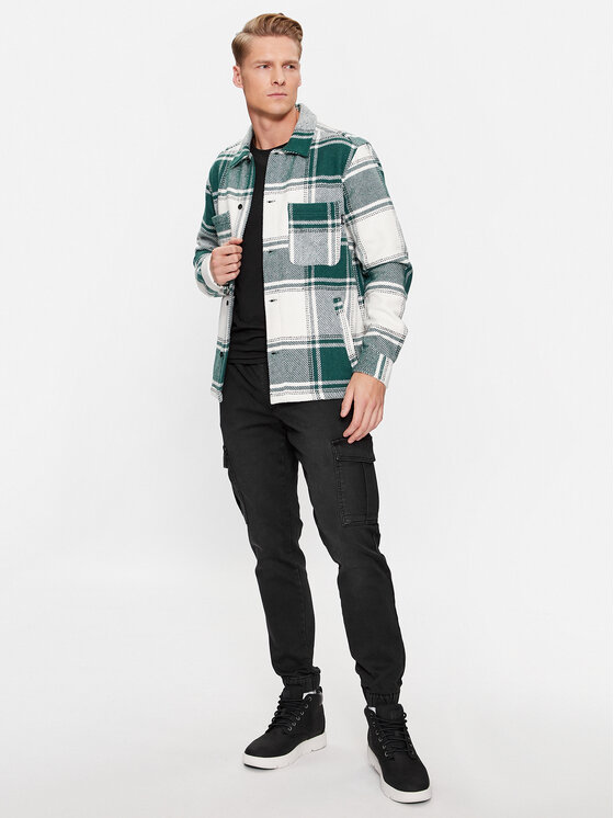 Only & Sons Only & Sons Παντελόνι υφασμάτινο 22027398 Μαύρο Regular Fit
