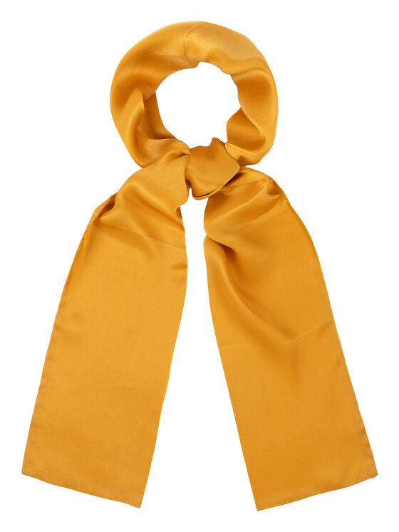 ALLORA BE UNIQUE ALLORA BE UNIQUE Sciarpa 100% jedwab Giallo