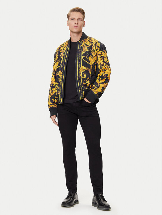Versace Jeans Couture Versace Jeans Couture Μπόμπερ μπουφάν 79GASD07 CQ20D Μαύρο Regular Fit