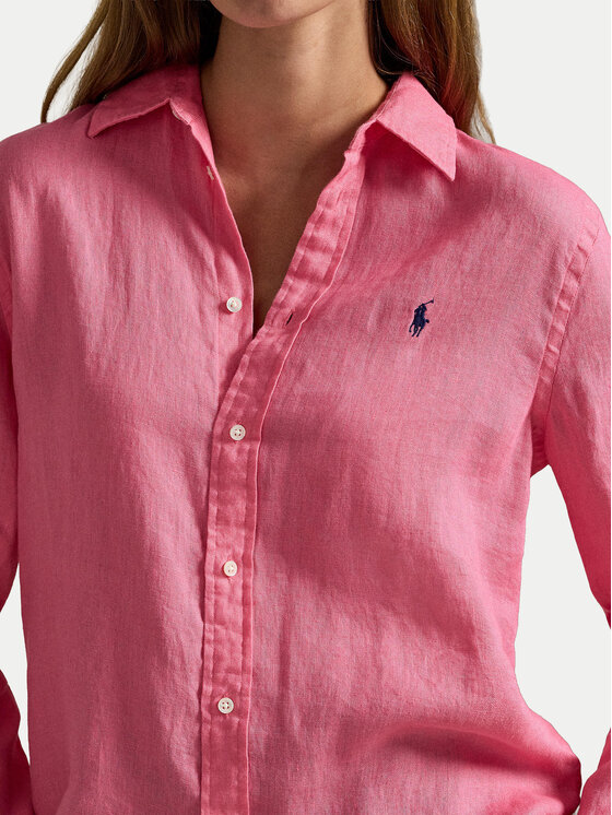 Polo Ralph Lauren Polo Ralph Lauren Koszula 211970730504 Różowy Regular Fit