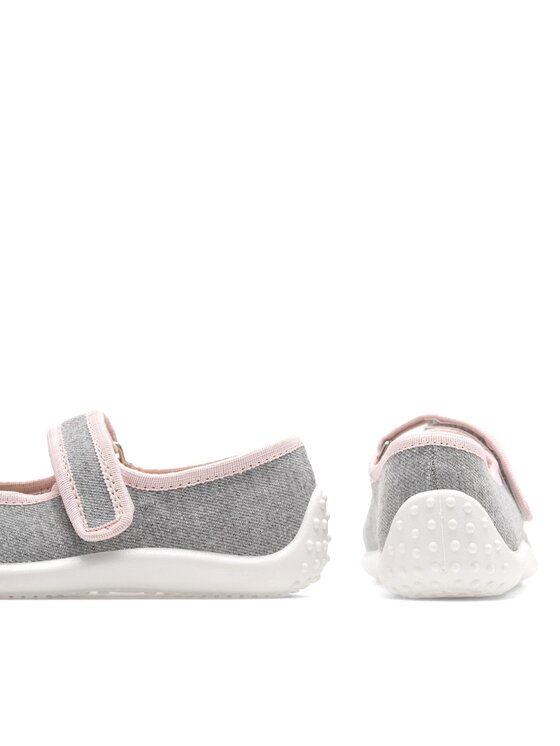 Nelli Blu Nelli Blu Пантофи Balerinki motyl III Сив