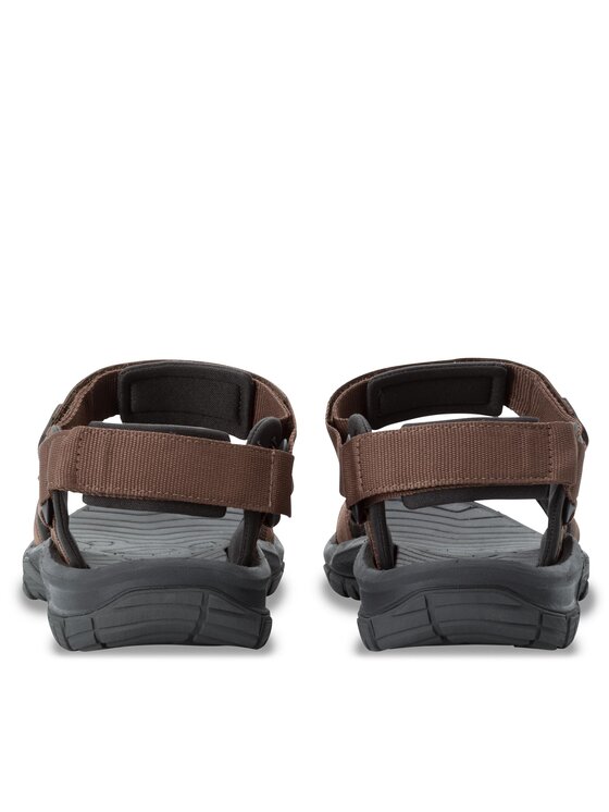 Jack Wolfskin Jack Wolfskin Sandały Lakewood Ride Sandal M 4019021 Brązowy
