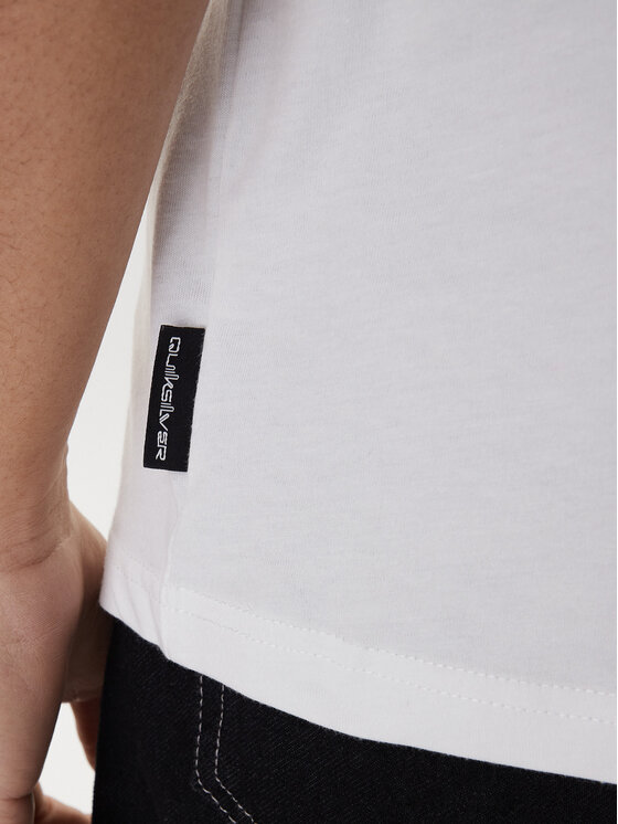 Quiksilver Quiksilver Tričko EQYZT07711 Biela Regular Fit