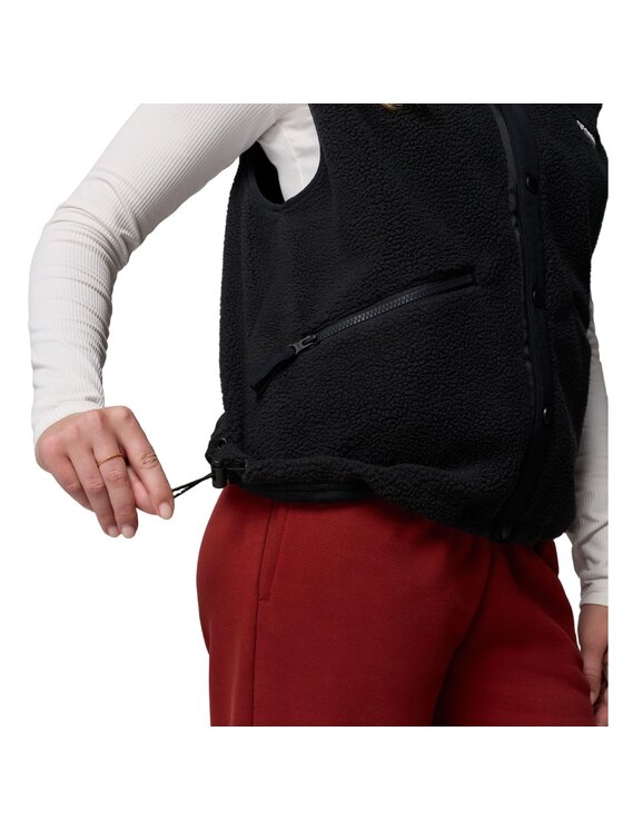 Columbia Columbia Bezrękawnik Helvetia Vest 2173641010 Czarny Regular Fit