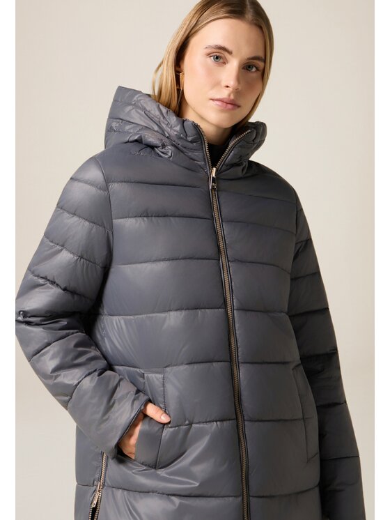 Oltre Oltre Giubbotto piumino F009R001490N023 Grigio Slim Fit