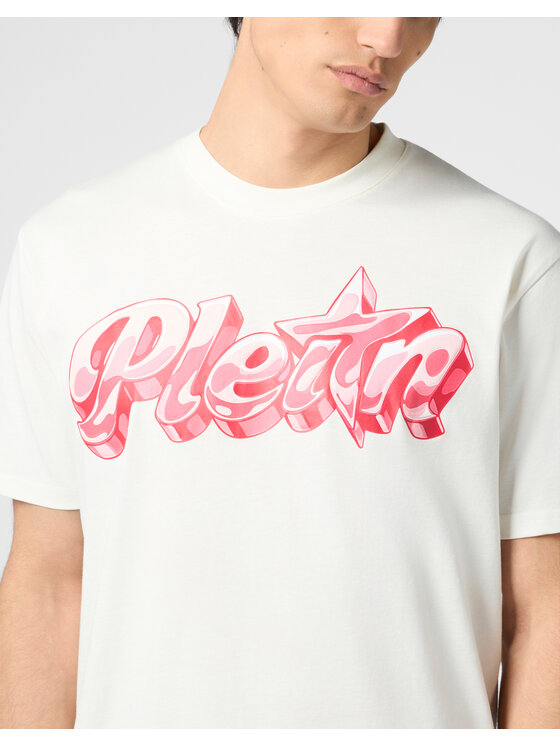 PHILIPP PLEIN PHILIPP PLEIN T-Shirt 30616 Biały Regular Fit
