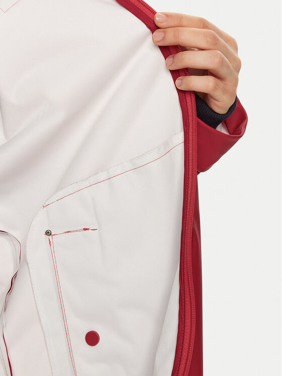 Hunter Hunter Giacca impermeabile Andrea HARU0002242 Rosso Regular Fit