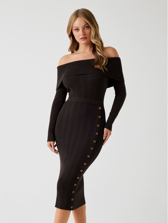 Guess Guess Vestito da giorno 178886 Marrone Classic Fit