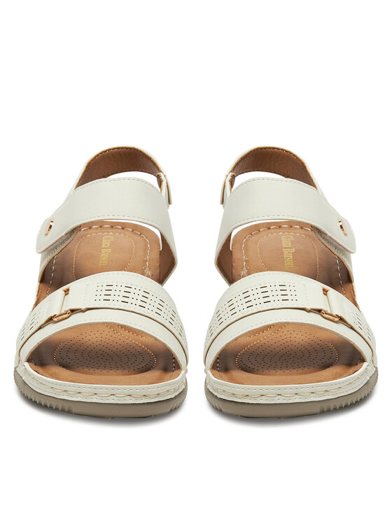 Clara Barson Clara Barson Sandalen WYL05010-09 Écru