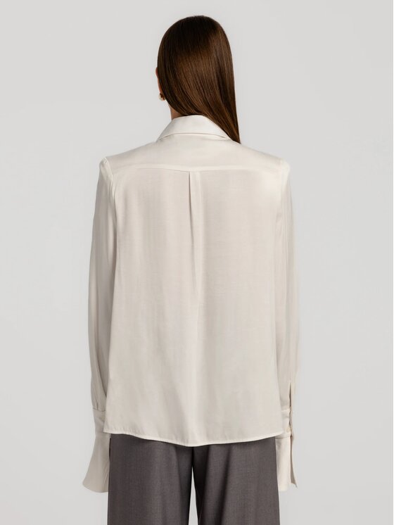 MANDRAGORA MANDRAGORA Camicia Celia Beige Standard Fit