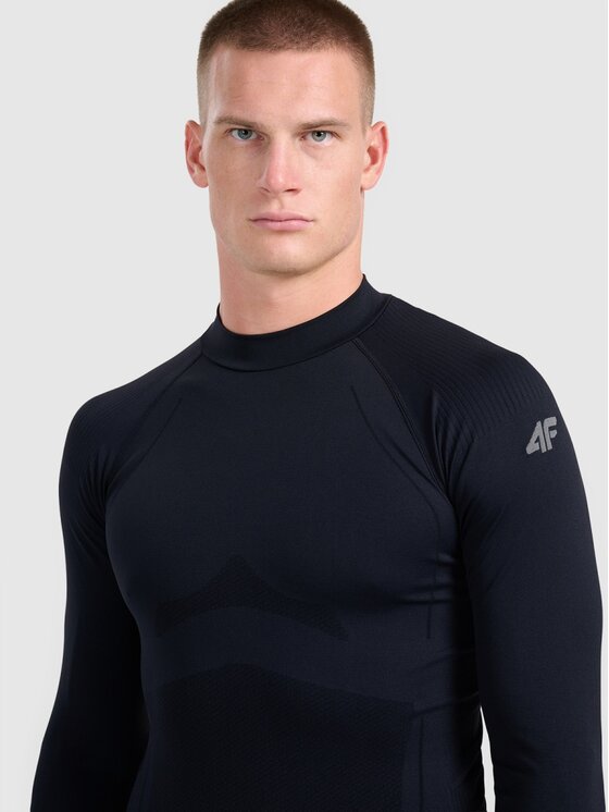 4F 4F Intimo termico pezzo sopra 4FWAW25USEAM224-20S Nero