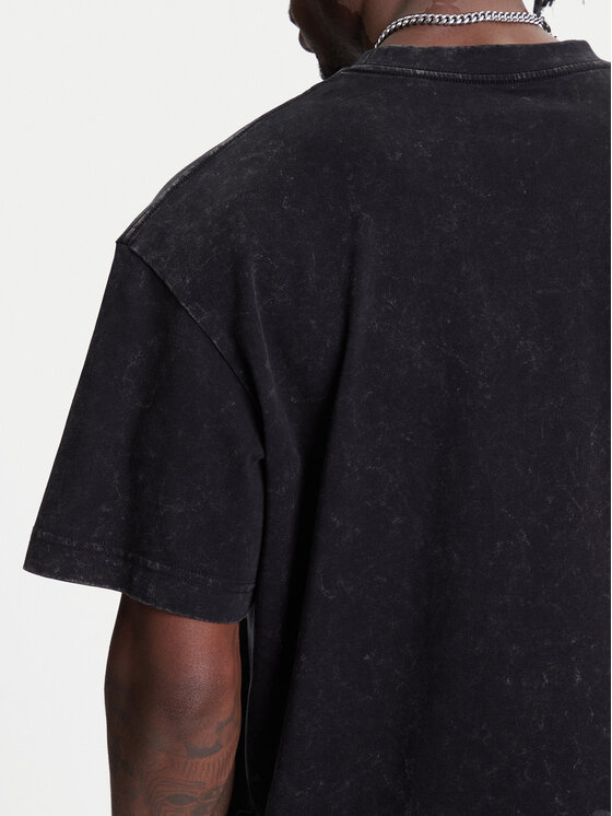 Jack&Jones Jack&Jones Футболка Retreat 12277886 Чорний Oversize