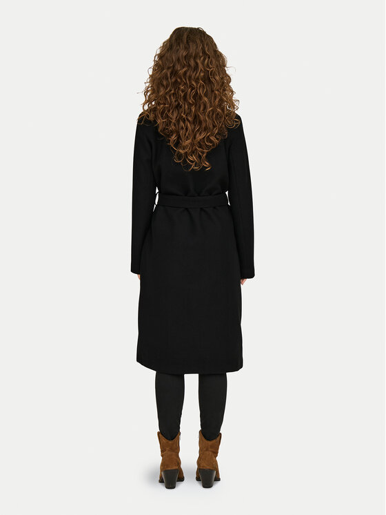 ONLY ONLY Преходно палто Alvilda 15314362 Черен Regular Fit
