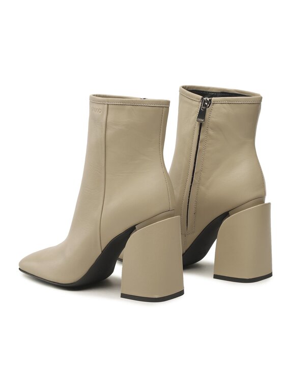 PINKO PINKO Μποτάκια Tea Tronchetto PE 23 BLKS1 100664 A0N9 Μπεζ