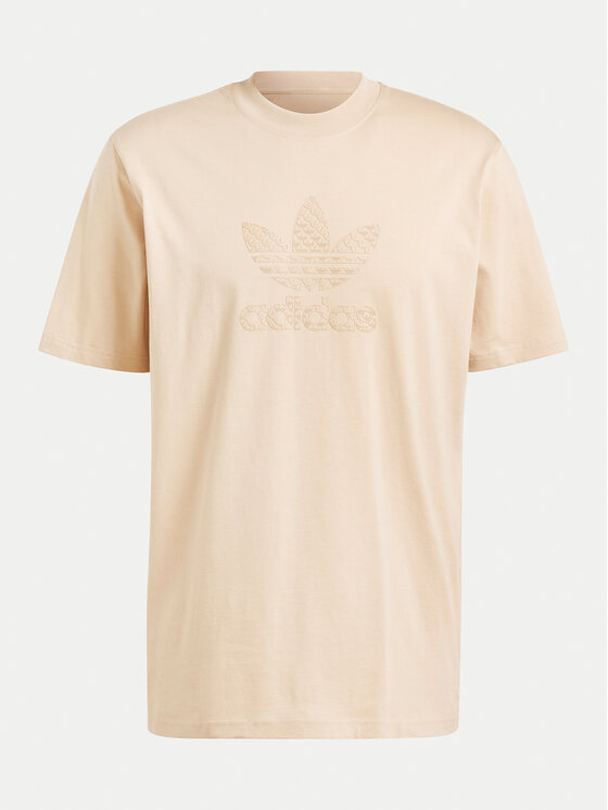 adidas adidas T-särk Mono IX6747 Beež Regular Fit
