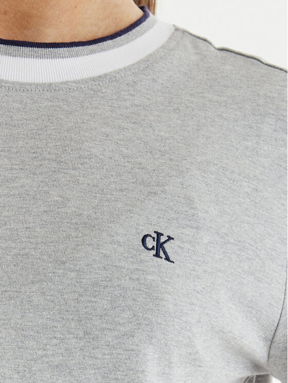 Calvin Klein Jeans Calvin Klein Jeans Kleid für den Alltag LV047F248G Grau Relaxed Fit