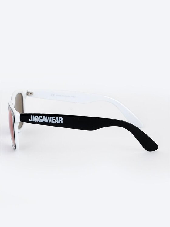 Jigga Wear Jigga Wear Okulary przeciwsłoneczne Okulary Przeciwsłoneczne Jigga Wear Name Contrast Czarne / Białe / Fioletowe uni Czarny