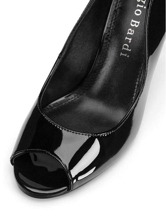 Sergio Bardi Sergio Bardi Pantofi cu toc subțire WYL3308-4Z-SB Negru