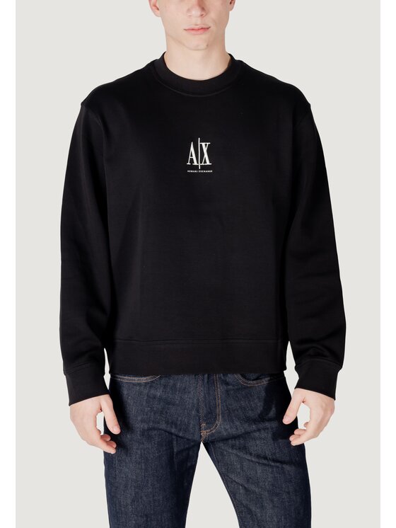 Armani Exchange Armani Exchange Bluza XM000368 AF10818 Czarny Casual Fit