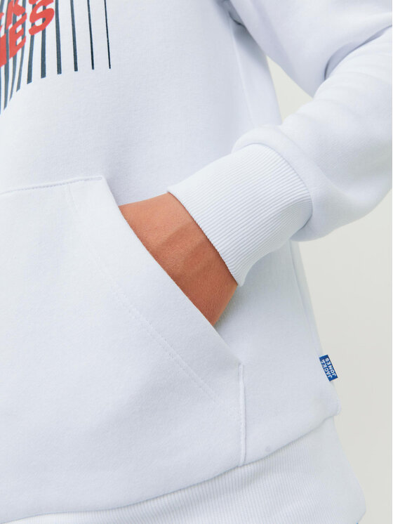 Jack & Jones Junior Jack & Jones Junior Світшот 12237459 Білий Regular Fit