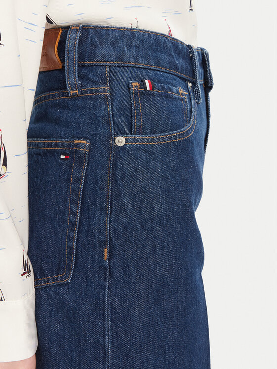 Tommy Hilfiger Tommy Hilfiger Džinsai WW0WW44360 Mėlyna Wide Leg