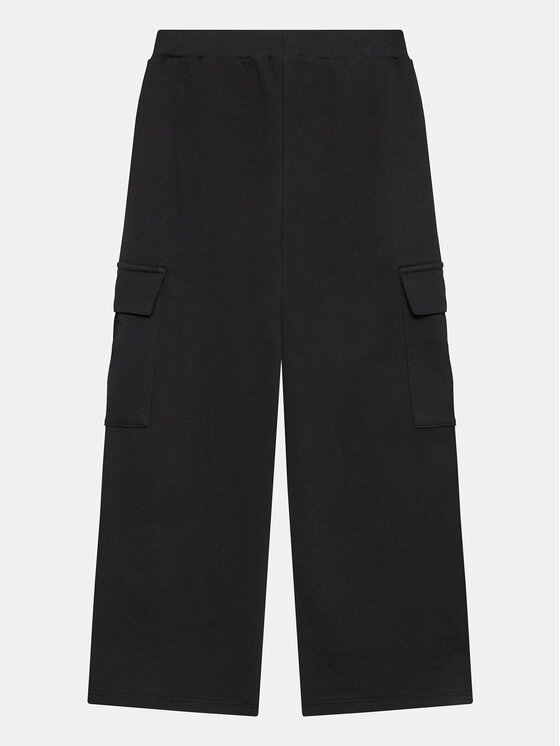 United Colors Of Benetton United Colors Of Benetton Donji dio trenerke 33NVCF05D Crna Wide Leg
