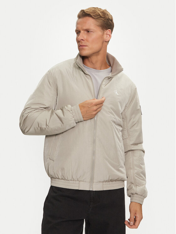 Calvin Klein Jeans Calvin Klein Jeans Μπουφάν μεταβατικό Flint J30J325592 Γκρι Regular Fit
