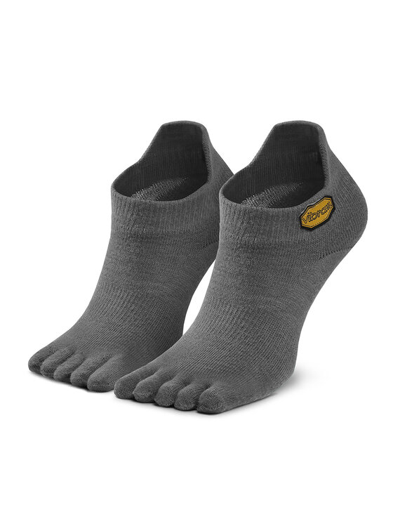 Vibram Fivefingers Zemās zeķes unisex Athletic No Show S21N03 Pelēks