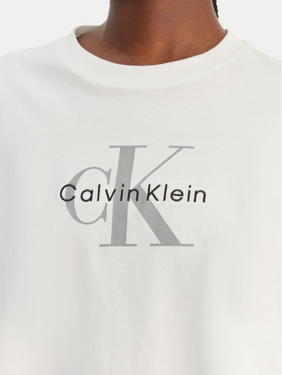 Calvin Klein Jeans Calvin Klein Jeans T-krekls LV047F828G Balts Boxy Fit