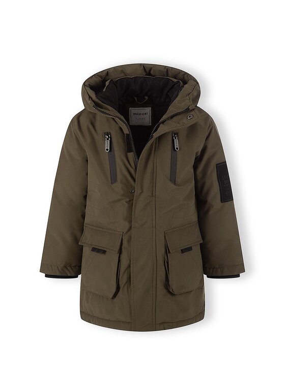 minoti minoti Kurtka zimowa 33COAT513 Khaki Parka Fit