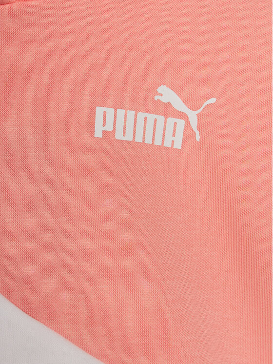 Puma Puma Bluza Power Cat 677992 Niebieski Regular Fit